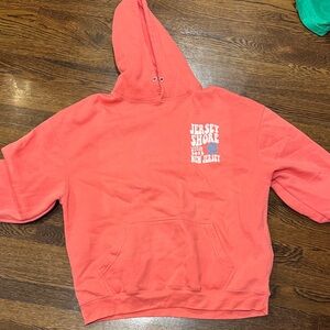 Coral hoodie